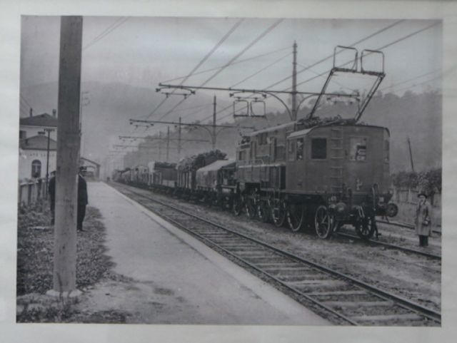 Locomotiva E 471 – Foto storica
