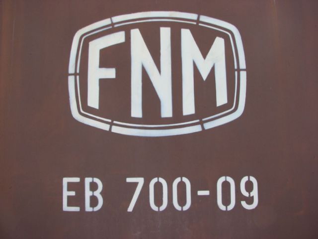 Elettromotrice FNM tipo 700.09 – targa