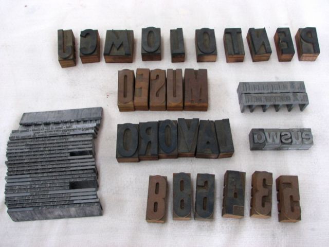 Caratteri da stampa tipografica