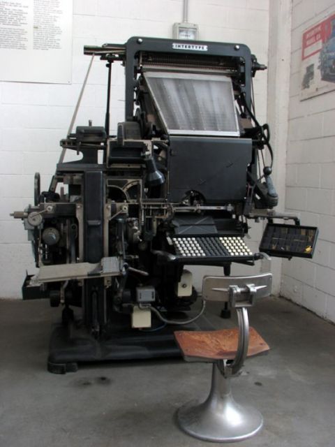 Macchina compositrice-fonditrice monolineare; Intertype Modello C4