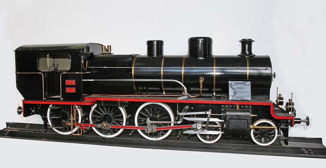 Modello di locomotiva FNM 280-15 – Collezione Gerosa