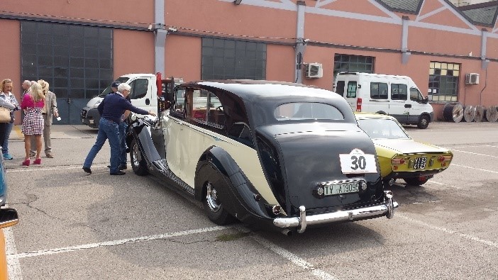 Auto d’epoca al Museo delle Industrie e del Lavoro del Saronnese