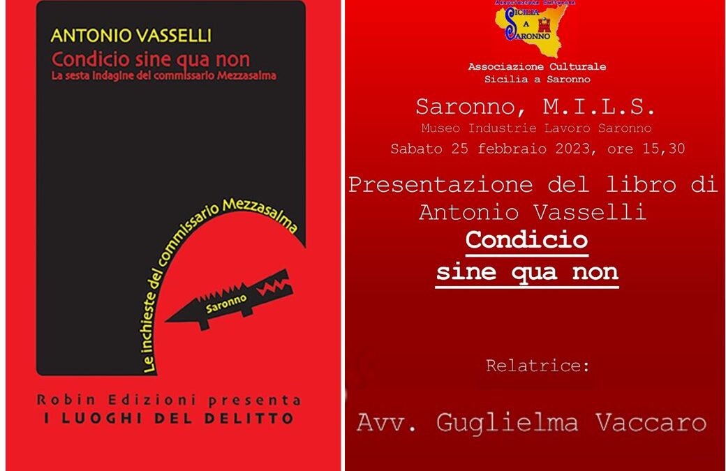 Presentazione al MILS dell’ultimo libro di Antonio Vasselli